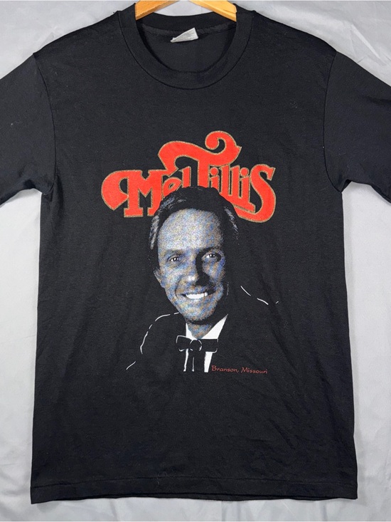Hanes Other - Vintage Mel Tillis Hanes Shirt Mens Medium Black Branson Missouri Graphic Tee